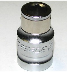 Adapteris, 1/2` (F) vidus, ,, 10mm Hex (F) vidus, L-38mm
