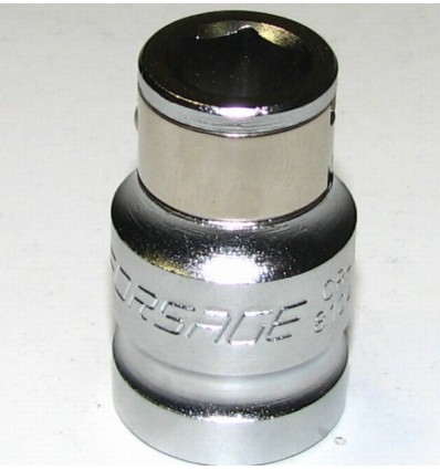 Adapter, 1/2` (F) vidus, ,, 10mm Hex (F) vidus, L-38mm