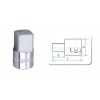 Socket, 1/2`, 4br., 12.7, L-35mm