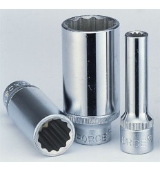 Socket, ilga, 3/8`, 12br., 10, L-63mm