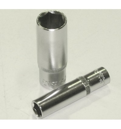 Socket, ilga, 1/4`, 6br., 10, L-50mm