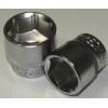 Socket, 3/8`, 6br., 7, L-28mm