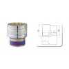 Socket, 1/2`, 12br., 33, L-46mm