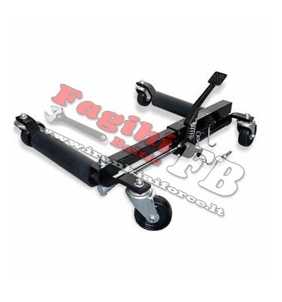 Wheel Trolley , susitraukiantis, 680kg, 300mm