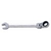 Wrench, kombinuotas, su šarnyru, terkšlinis, 15, L-215mm