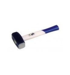 Kūjis, su mediniu kotu, 2000g