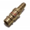 Plug, žarnai, 6mm, žalvaris