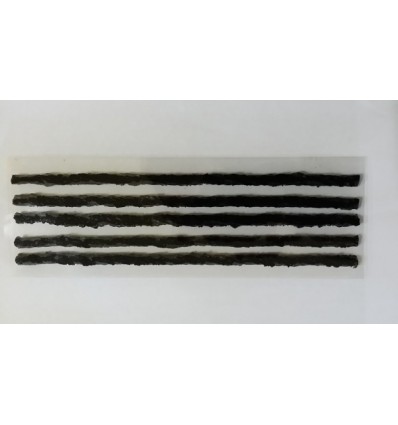 Klijavimo virvučių juodų komplektas (5vnt), 6mm, L-200mm