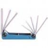 Wrenches L-Form Set, (T9H-T40H), 8d., Star, su skyle