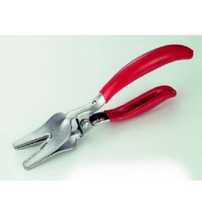 Pliers for exhaust pipe clamp removal
