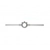 Sriegpjovių laikiklis, tiesus, (25.4x9.5mm)(1`x3/8`), L-215mm