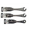 Wrench, kombinuotas, su išpjova, terkšlinis, 14, L-191mm