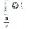Die, M6, 1.0mm, 13/16`(20.6x7)