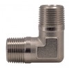 Coupler - Elbow Connector, su sriegiu, 90°, 3/8`(M), 3/8`(M)