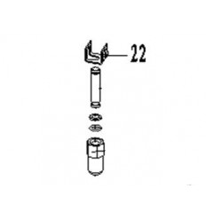 Mounting the pump piston on the jack, TH22005, TH22501, TH23003