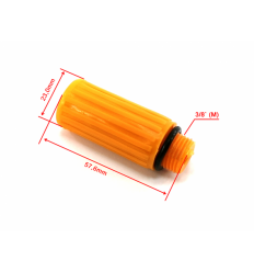 Alsuoklis oro komresoriaus karterio, 3/8`(M) ~M15x1.25mm, BM25-24, BM25-50, V30-50, TB290, TB290T, TB390