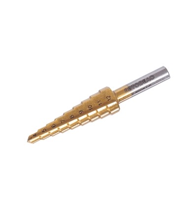 Cascading Drill Bit, Ø 4.0-12.0mm, P6M5K5, 9pak., 1mm
