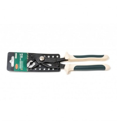 Water Pump Pliers Sanitary with low Pitch and locking Button , santechninės `cobra`, 10`, 0-46mm, L-250mm