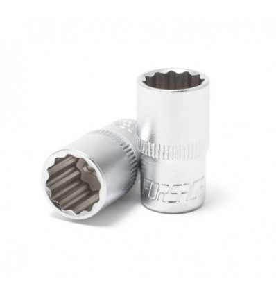 Socket, 1/4`, 12br., 8, L-25mm