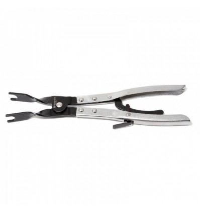 Pliers for exhaust pipe clamp removal