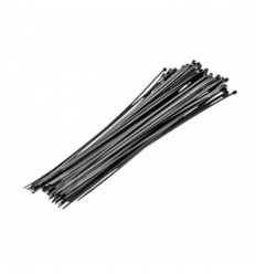 Cable Ties Set 100pcs (black), 2.5mm, L-160mm, plastikinis