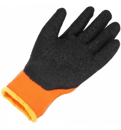 Gloves, 9 dydis, megztas poliesteris, aplietos poliuretanu