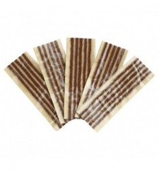 Adhesive strap brown (5 pieces set), 6mm, L-200mm