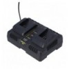 Dual battery charger 18V Li-Ion