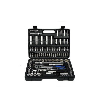 Tools Set, 108d., 1/4`, 1/2`, 6br., Star, (4-32mm, E4-E24)