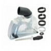 Protection-adapter for angle grinder 115 and 125 for dust extraction 