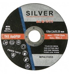 Disk, pjovimui, 1.2mm, Ø125mm, 22.23mm, 12200rpm