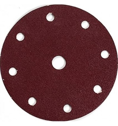 Šlifavimo popierius diskas šlifavimo padui 9 skylės (GLS1), P150, Ø150mm