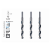 Grąžtų metalui komplektas (3vnt), (nutekintas 13mm), Ø16.0mm, HSS-G, DIN338, 120mm, L-178mm