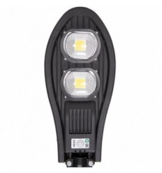 Lauko šviestuvas su saulės elementų, COB LED, 100W