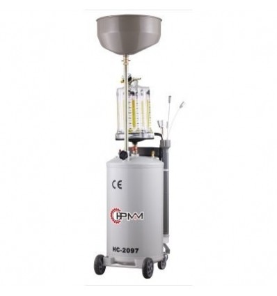 Alyvos surinkimo įrenginys pneumatinis, su zondais, 6-8bar, matavimo talpa, 150l/min, 80l