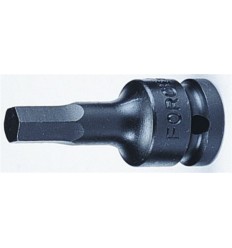 Bit Socket, H22, šešiabriaunis (Hex), 1/2`, sustiprintas, L-60mm