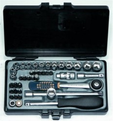 Tools Set, 42d., 1/4`, 6br.