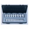 Sockets Set, 21d., 1/2`, 6br., (8-32mm)