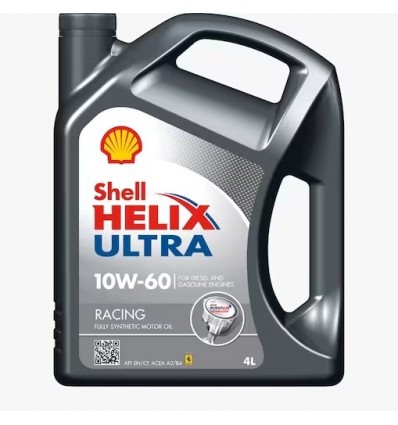 Sintetinė alyva 4l "Shell Helix Ultra Racing 10W-60"