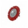 Šepetys nailoninis, su koteliu, plokščias, Ø65mm, 4500rpm