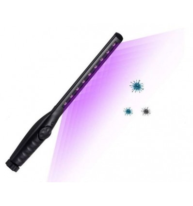 Lempa UV-ultravioletinė (sterelizavimui, dezinfekcijai), įkraunama, Slim UV, UVC 6 LED, 230V
