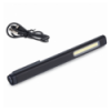 Kišeninis dirbtuvių žibintuvėlis su lazeriu, įkraunama, COB LED, USB 5V