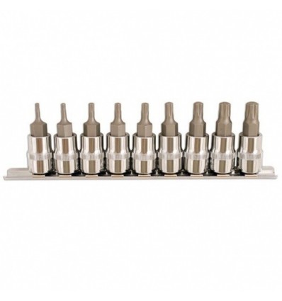 , 9d., 3/8`, žvaigždutė (Torx Plus), (TPS10-TPS50), blisteryje