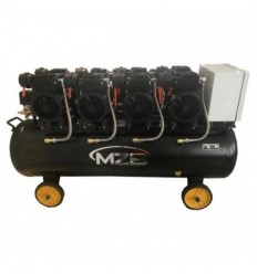 Air Compressor oilless , stūmoklinis, 8 cilindrų, 90l, 220V, 4.7kW, 840l/min, 2880rpm, 8bar