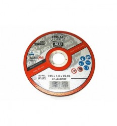 Diskas aliuminiui, pjovimui, 1.0mm, Ø125mm, 22.23mm, 12200rpm
