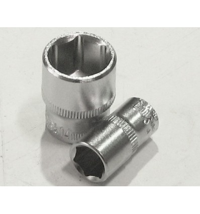 , 1/4`, 6br., 8, L-25mm