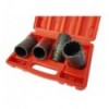 Galvučių rinkinys pusašiams, 4d., smūginių, ilgų, 1/2`, 12br., (30-36mm), L-90mm