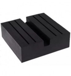 Guminis padas su įpjovimu kvadratinis (73.5x73.5mm H23mm )