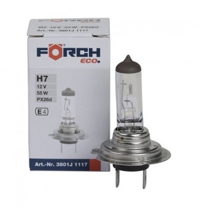 Lemputė halogeninė H7 12V 55W PX26d