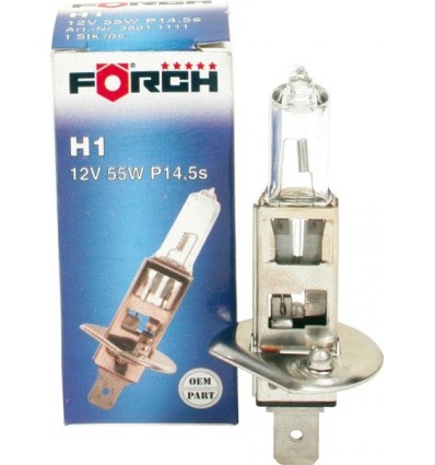Lemputė halogeninė H1 12V 55W P14.5s